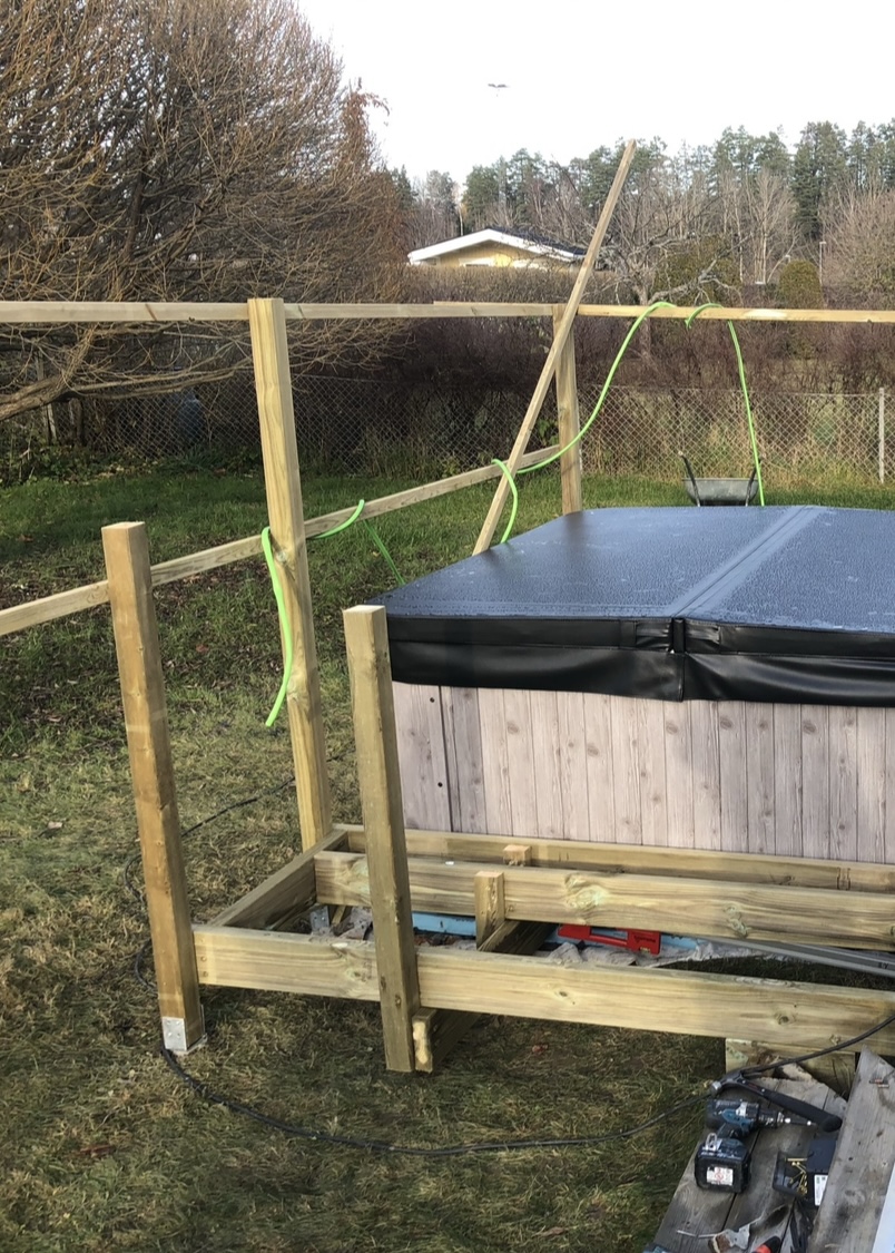 jordskruv markskruv skruvplint altan friggebod attefallare staket Täby