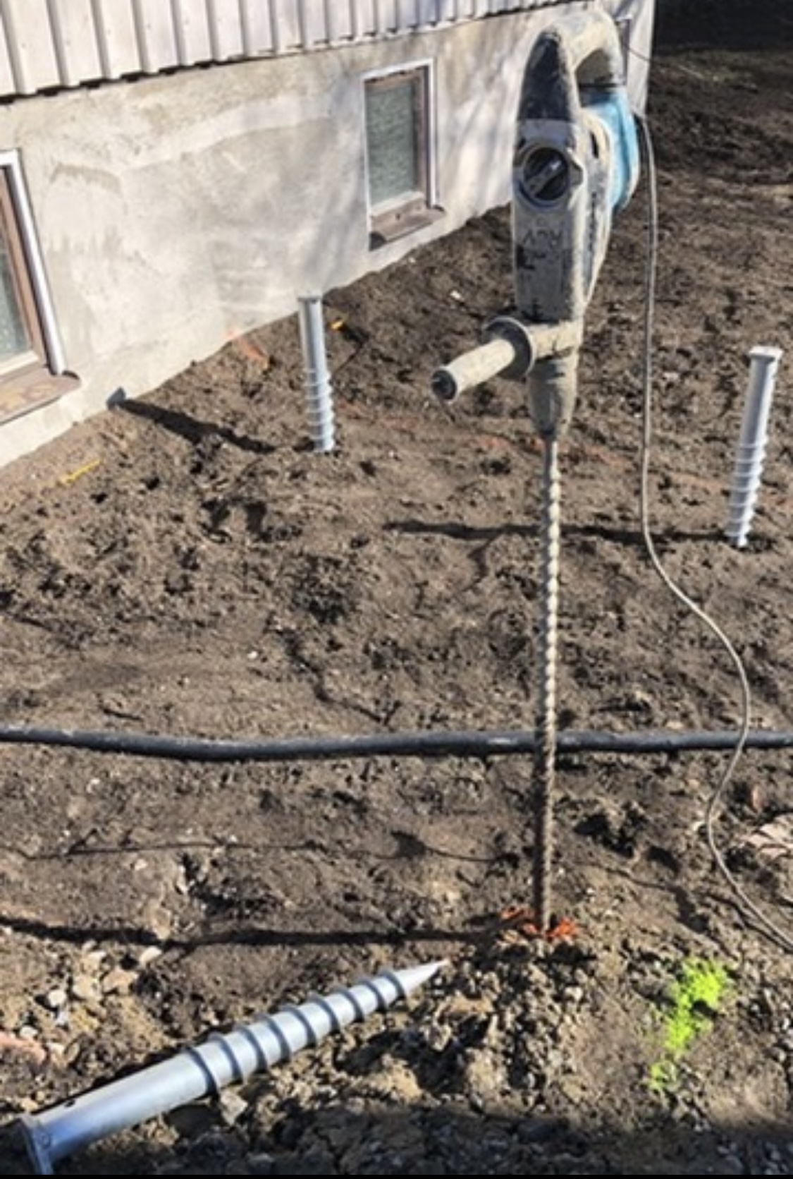 jordskruv markskruv skruvplint altan friggebod attefallare staket Värmdö